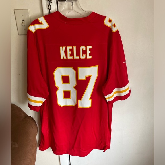 Travis Kelce Kansas City chiefs Nike men’s NFL SB jersey XL